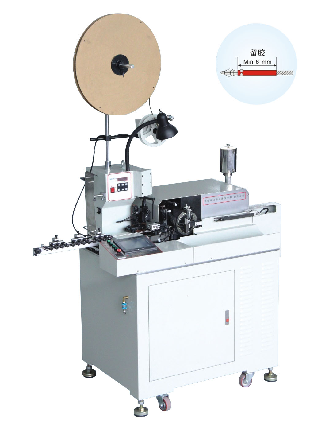 RY-18S超高速全自动压着扭线沾锡机 RY-18S超高速全自动压着扭线沾锡机